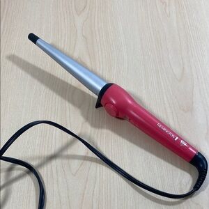 Remington Pink and Silver Tapered Styling Wand